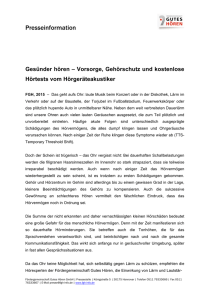 PDF-Download - Fördergemeinschaft Gutes Hören
