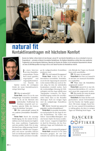 natural fit - Dancker