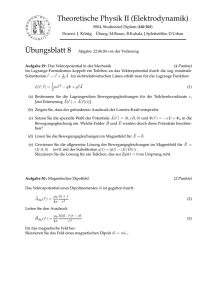 Theoretische Physik II (Elektrodynamik) - Physik
