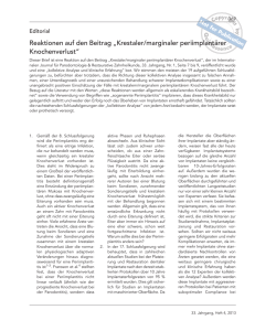 Volltext  - Internationales Journal für Parodontologie