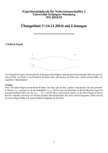 Übungsblatt 3 - Lehrstuhl für Optik, Uni Erlangen