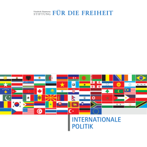 internationale politik - Instituto Friedrich Naumann