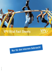 VPV Vital Fact Sheets