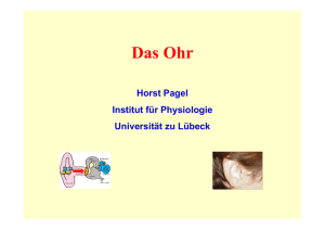 H. Pagel - Institut für Physiologie