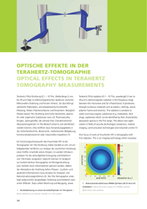 optische effekte in der terahertz-tomographie