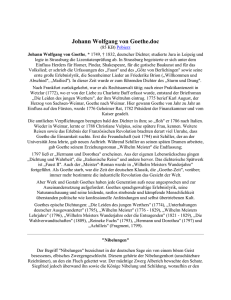 Johann Wolfgang von Goethe - Niemiecki - oliczeko