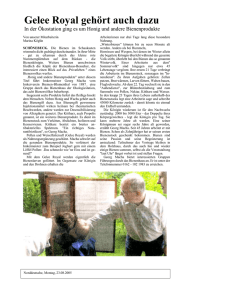 Artikel WK v 23.08.2005 - Imkerverein Bremen