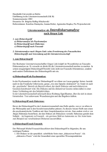 Interdiskursanalyse - Link - PD Prof. Brigitta Helbig