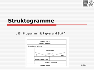 Struktogramme - FP1 Scratch