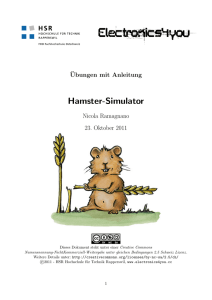 Anleitung Hamster Simulator