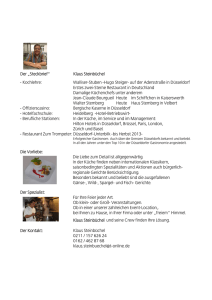 Steckbrief - Rieger Catering
