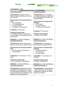 Curriculum Biologie LK Q2 - Freiherr-vom-Stein