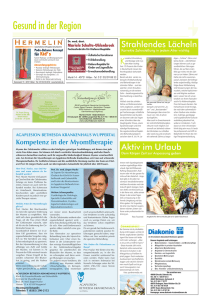 Presseveröffentlichung 2009 - Ihre Kieferorthopädin in Hilden | Dr