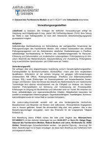 Verwaltungsangestellten - Justus-Liebig
