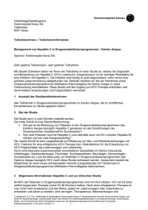 Patienteninformation - Kantonsspital Aarau