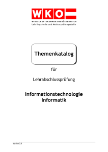 Informationstechnologie-Informatik