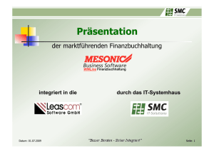 Präsentation - Leascom Software GmbH