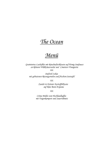 The Ocean - Fisch und Meer