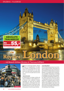 London Royales - bei Schubert Touristik