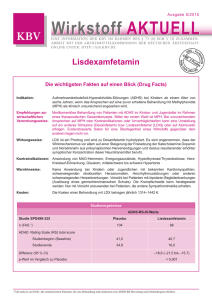 Lisdexamfetamin - Wirkstoff Aktuell