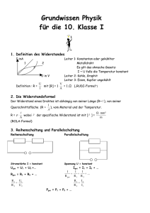 Physik 10 I - Peter-Henlein