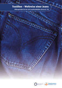 Textilien – Weltreise einer Jeans