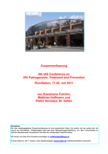 6th IAS Conference on HIV Pathogenesis, Treatment and