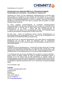 Pressemitteilung anzeigen - Staatliche Studienakademie Glauchau
