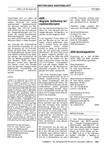 Deutsches Ärzteblatt 1985: A-3597