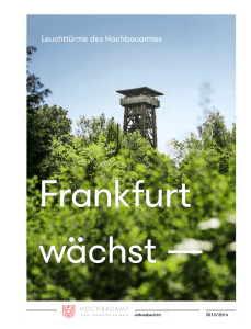 Jahresbericht Hochbauamt 2013-2014