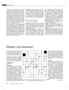 Rätseln und Gewinnen - Bayerisches Ärzteblatt