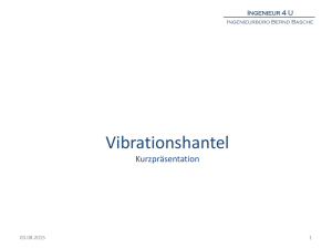 Vibrationshantel Prototyp – Version 1