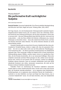 Deutsche Zeitschrift für Philosophie, 2016-64/6