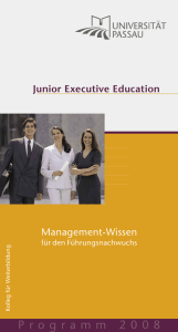 Junior Executive Education