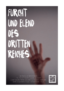 Bertolt Brecht – Furcht und Elend des Dritten Reiches