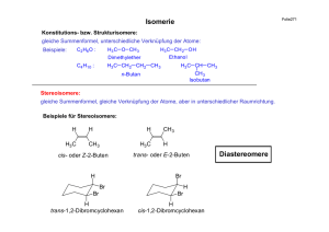 Isomerie Diastereomere