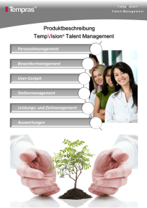 TempVision Talent Management