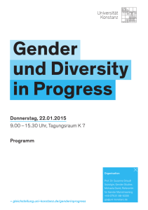 Gender und Diversity in Progress