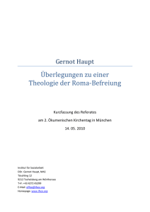 Antiziganismus und Theologie der Befreiung.