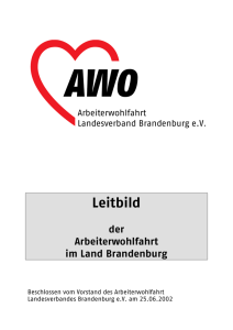 Leitbild 2002 - (AWO) Brandenburg