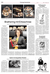 Ostthüringer Zeitung vom 3. Januar 2009 Säfter