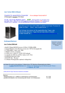 PC-Technik Angebote mit Windows XP prof - EDV