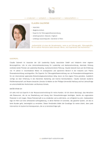Profil-Claudia Salowski - leadership