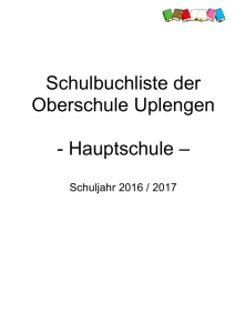 Buecher 16 17 HS - Oberschule Uplengen