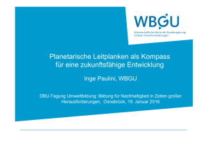 Vortrag Dr. Paulini - Deutsche Bundesstiftung Umwelt