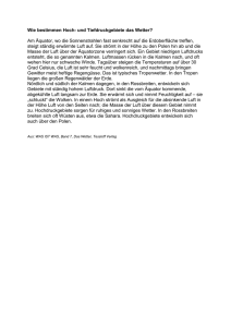 Beispielseite 2: Hoch- und Tiefdruckgebiete (Text/ pdf)