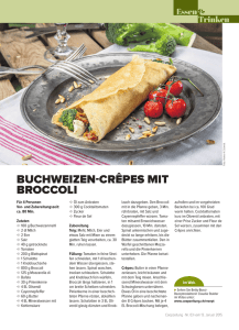 buchweizen-crêpes mit broccoli