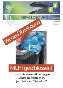 Abfallzeitung Nr. 27 - Abfallwirtschaft Tuttlingen