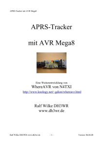 APRS-Tracker mit AVR Mega8