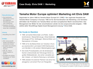 Yamaha Motor Europe optimiert Marketing mit Elvis DAM